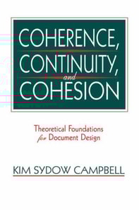 Coherence, Continuity, and Cohesion