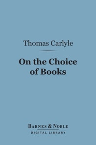 On the Choice of Books (Barnes & Noble Digital Library)