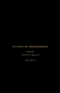Essays in Toxicology