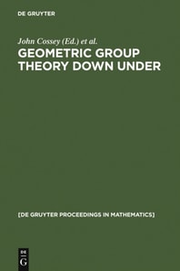 Geometric Group Theory Down Under