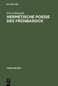 Hermetische Poesie des Frühbarock