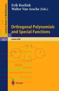 Orthogonal Polynomials and Special Functions