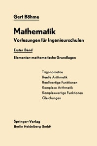 Elementar-mathematische Grundlagen