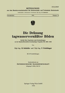 Die Dränung tagwasservernäßter Böden