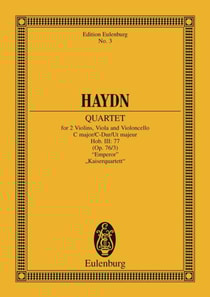 String Quartet C major, Emperor