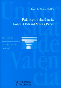 Paisatge i docència. L'obra d'Eduard Soler i Pérez