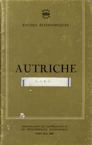 Etudes economiques de l'OCDE : Autriche 1965