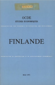 Etudes economiques de l'OCDE : Finlande 1971