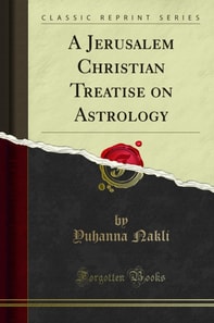 Jerusalem Christian Treatise on Astrology