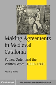 Making Agreements in Medieval Catalonia