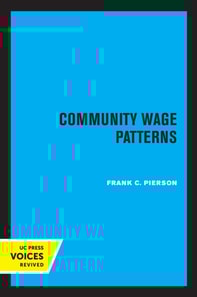 Community Wage Patterns