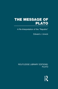 Message of Plato (RLE: Plato)