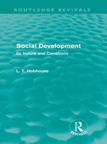 Social Development (Routledge Revivals)