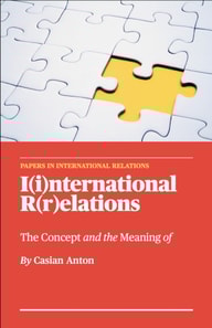 Concept and the Meaning of I(i)nternational R(r)elations