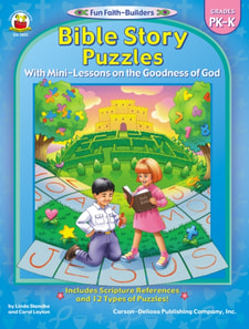 Bible Story Puzzles, Grades PK - K