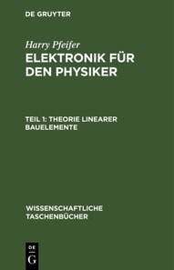 Theorie linearer Bauelemente