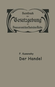 Handel und Gewerbe