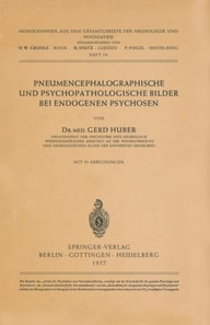 Pneumencephalographische und Psychopathologische Bilder bei Endogenen Psychosen