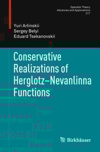 Conservative Realizations of Herglotz-Nevanlinna Functions