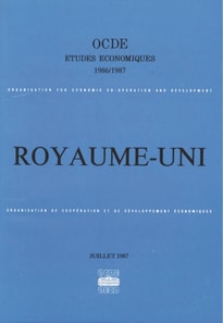 Etudes economiques de l'OCDE : Royaume-Uni 1987