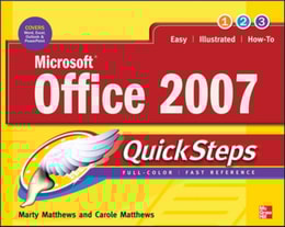 Microsoft Office 2007 QuickSteps