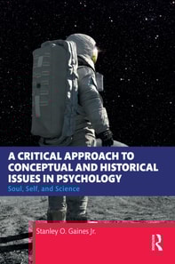 Critical Approach to Conceptual and Historical Issues in Psychology