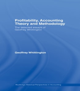 Profitability, Accounting Theory and Methodology