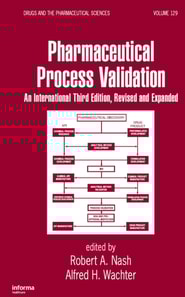 Pharmaceutical Process Validation