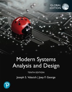 Modern Systems Analysis and Design, Global Edition