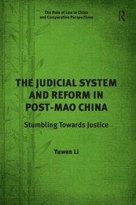 Judicial System and Reform in Post-Mao China