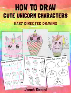 How To Draw Cute Unicorn Characters