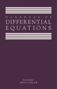 Handbook of Differential Equations
