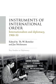 Instruments of international order