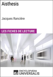 Aisthesis de Jacques Ranciere