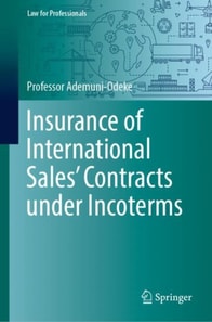Insurance of International Sales' Contracts under Incoterms