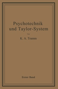 Psychotechnik und Taylor-System
