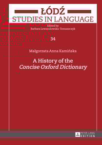 History of the  Concise Oxford Dictionary 