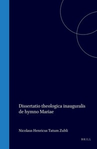 Dissertatio theologica inauguralis de hymno Mariae [Luc. I, 46-56]