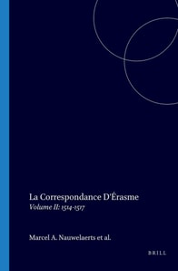 Correspondance d'Erasme