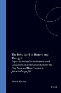 Holy Land in History and Thought