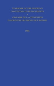 Yearbook of the European Convention on Human Right/Annuaire de la Convention Europeenne des Droits de L'Homme