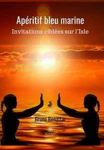 Aperitif bleu marine 