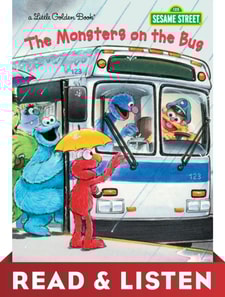 Monsters on the Bus (Sesame Street): Read & Listen Edition