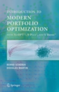 Modern Portfolio Optimization with NuOPT(TM), S-PLUS(R), and S+Bayes(TM)