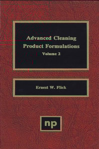 Advanced Cleaning Product Formulations, Vol. 2