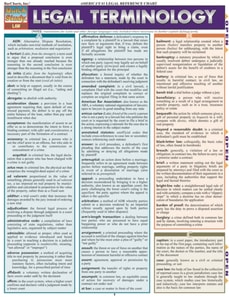 Legal Terminology