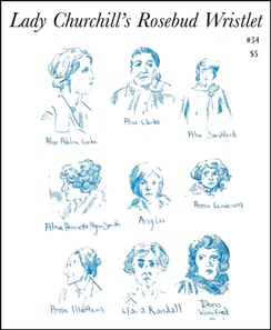 Lady Churchill's Rosebud Wristlet No. 34