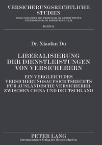 Liberalisierung der Dienstleistungen von Versicherern