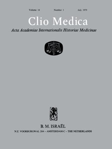 Clio Medica : Acta Academiae Internationalis Historiae Medicinae, Vol. 14