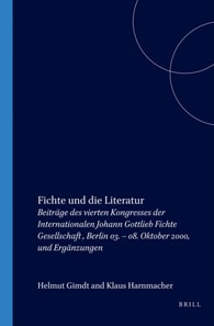 Fichte und die Literatur
